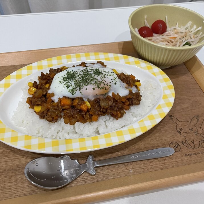 超簡単ドライカレー